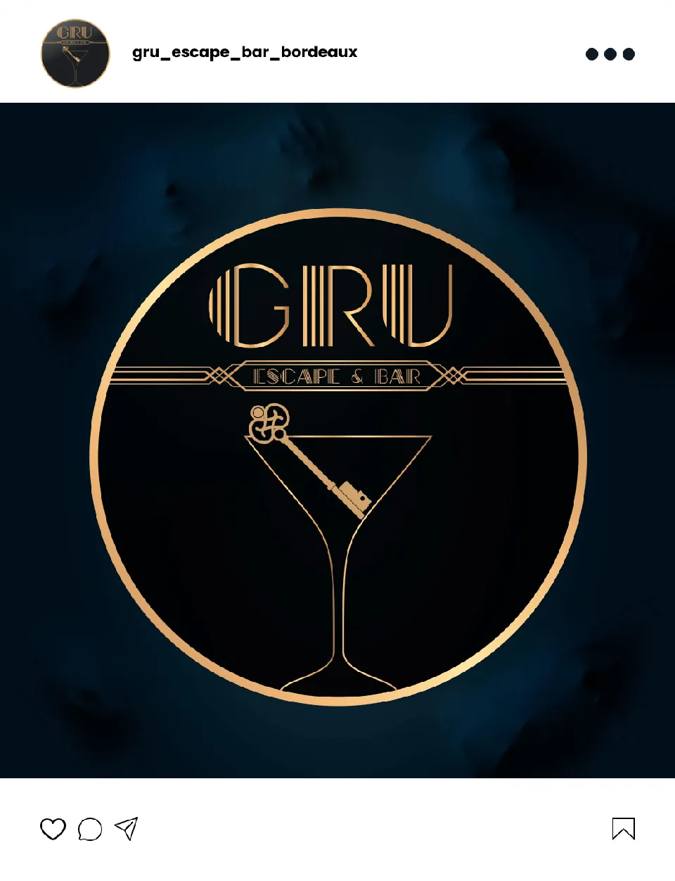 GRU Escape Bordeaux en Instagram